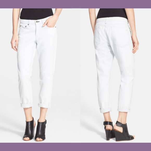 NWT! $190 rag & bone/JEAN Boyfriend Jeans‎ in Bleachout [SZ 28 ] - Picture 3 of 16